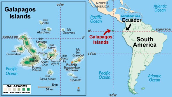 Galapagos-Islands-Map